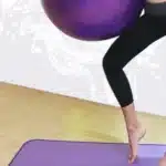 Boule de Fitness/Yoga anti-éclatement, travail de l'équilibre,équipement épais et résistant en PVC pour la gym, Pilates, activités physiques à la maison, 45 cm/55 cm/65 cm/75 cm/85 cm,