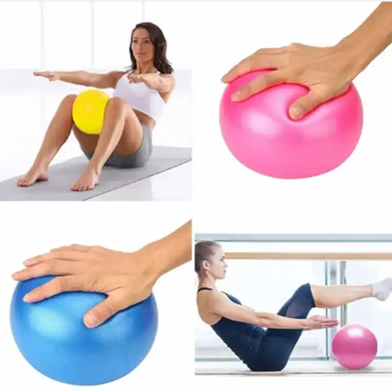 Boule de Yoga et Pilates, 45/25cm, pour exercices d'équilibre, gymnastique, entraînement en intérieur 3